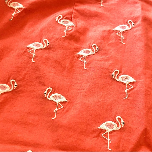 Talbots Flamingo Mini Skirt 🦩🦩 - Picture 2 of 3
